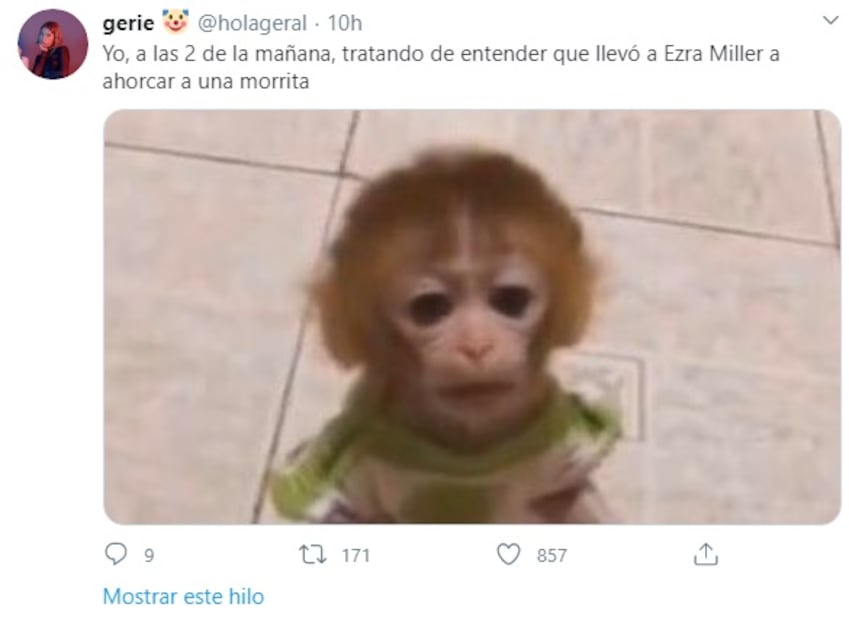 Viralizan video de Ezra Miller ahorcando a una fan