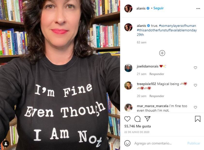 Alanis Morissette revela que fue violada a los 15 años por varios hombres