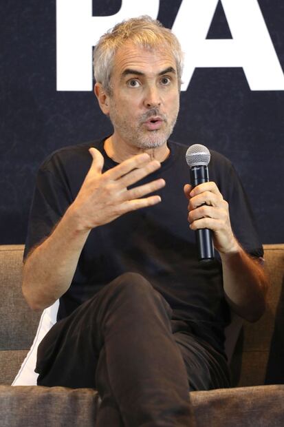 Alfonso Cuarón termina con su novia Sheherazade Goldsmith tras 4 años juntos