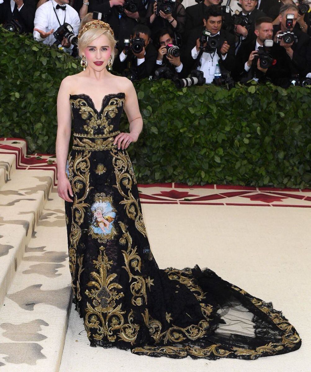 Ella es Emilia Clarke, actriz de Game of Thrones nominada en los premios Emmy