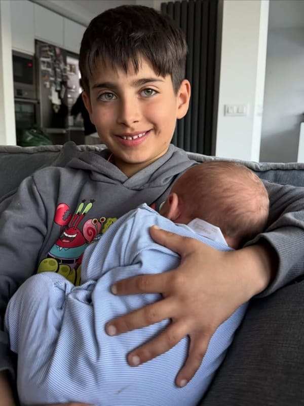 Marcelo y Milán / Foto: Instagram