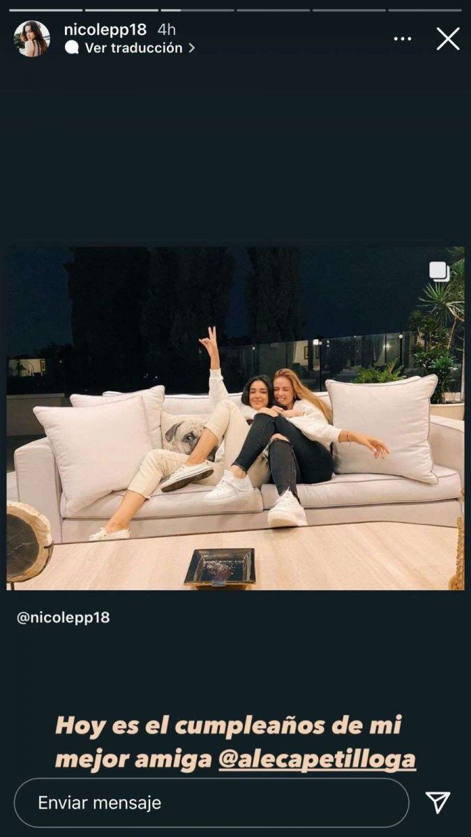 Nicole Peña y su tierna felicitación a Alejandra Capetillo