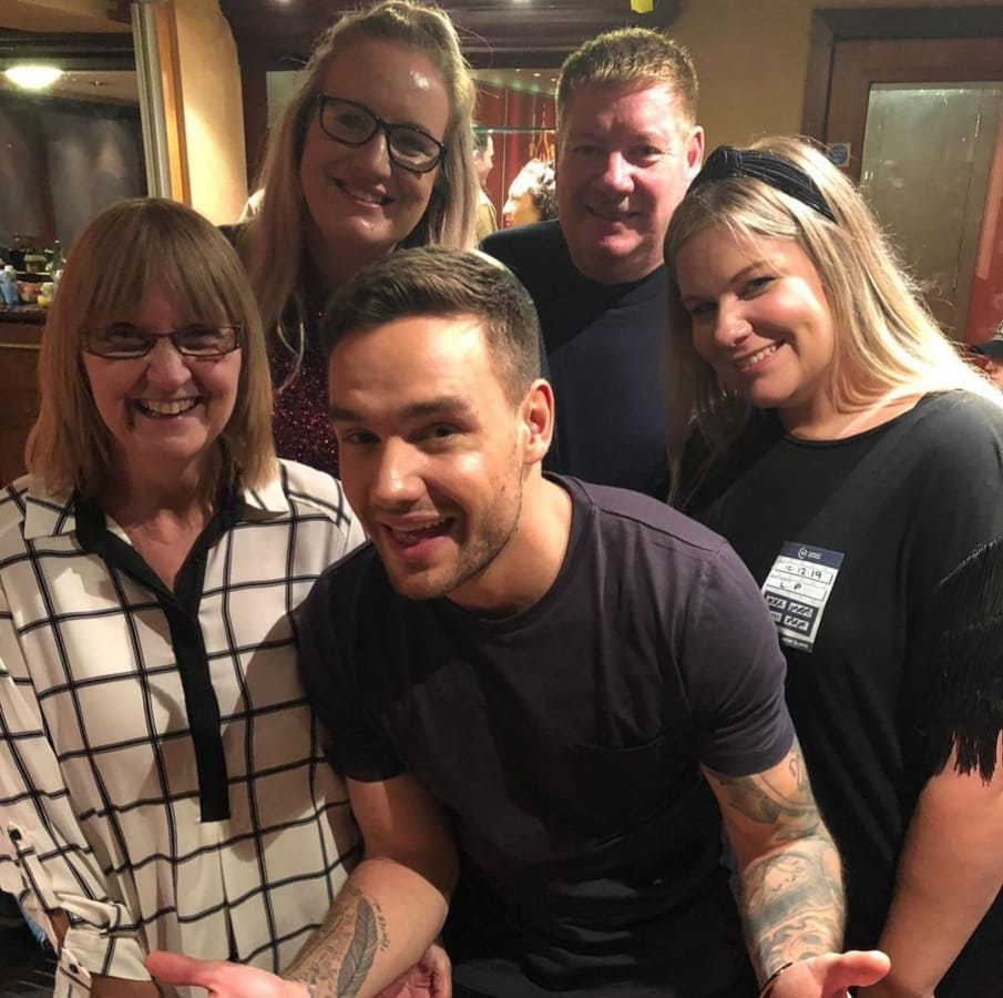 Liam Payne con su familia / Foto: Instagram