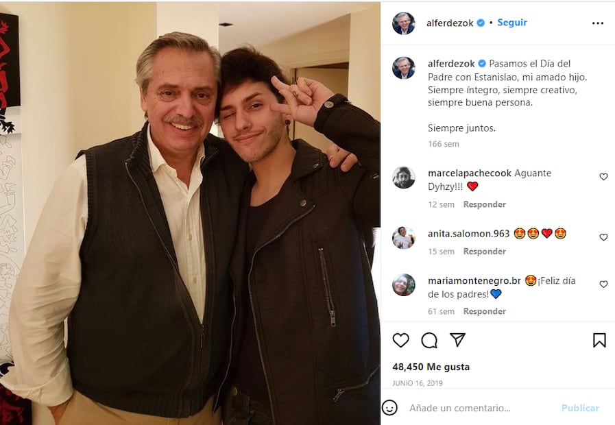 Dyhzy, hijo del presidente de Argentina, modela para perfume de Jean Paul Gaultier
