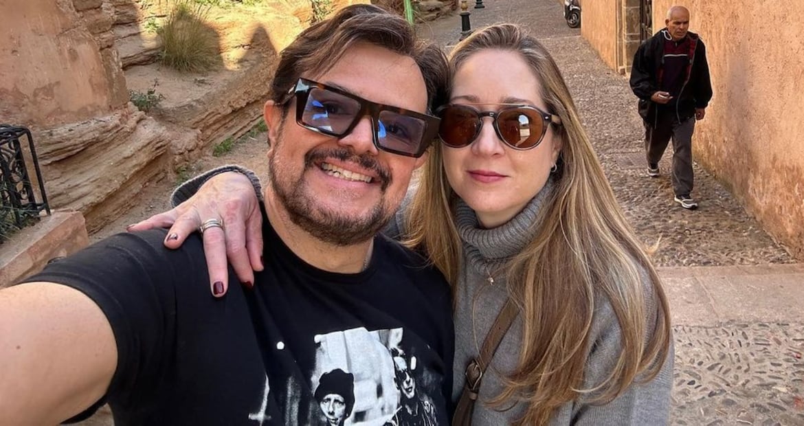 Aleks Syntek y su esposa Karen Coronado / Foto: Instagram