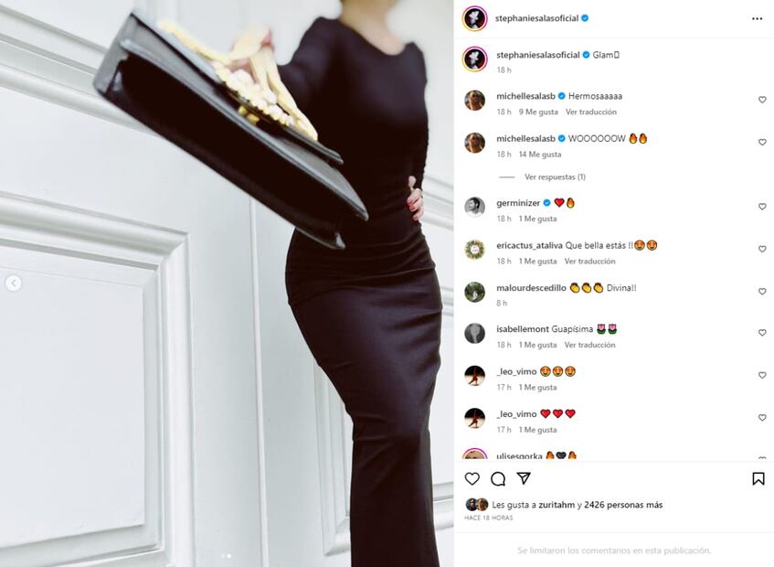 El look de Stephanie Salas / Instagram: @stephaniesalasoficial