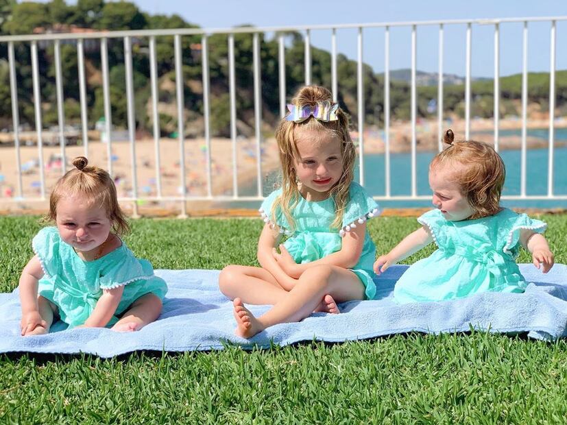 Así fue el primer día de clases de Sienna Gorina, la hija mayor de Michelle Torres y Mateo Gorina 