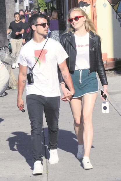Sophie Turner y Joe Jonas se casaron en boda exprés en Las Vegas