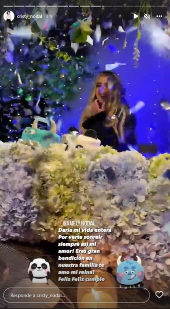 La ostentosa fiesta de Amely, hermana de Christian Nodal, por sus 20 años