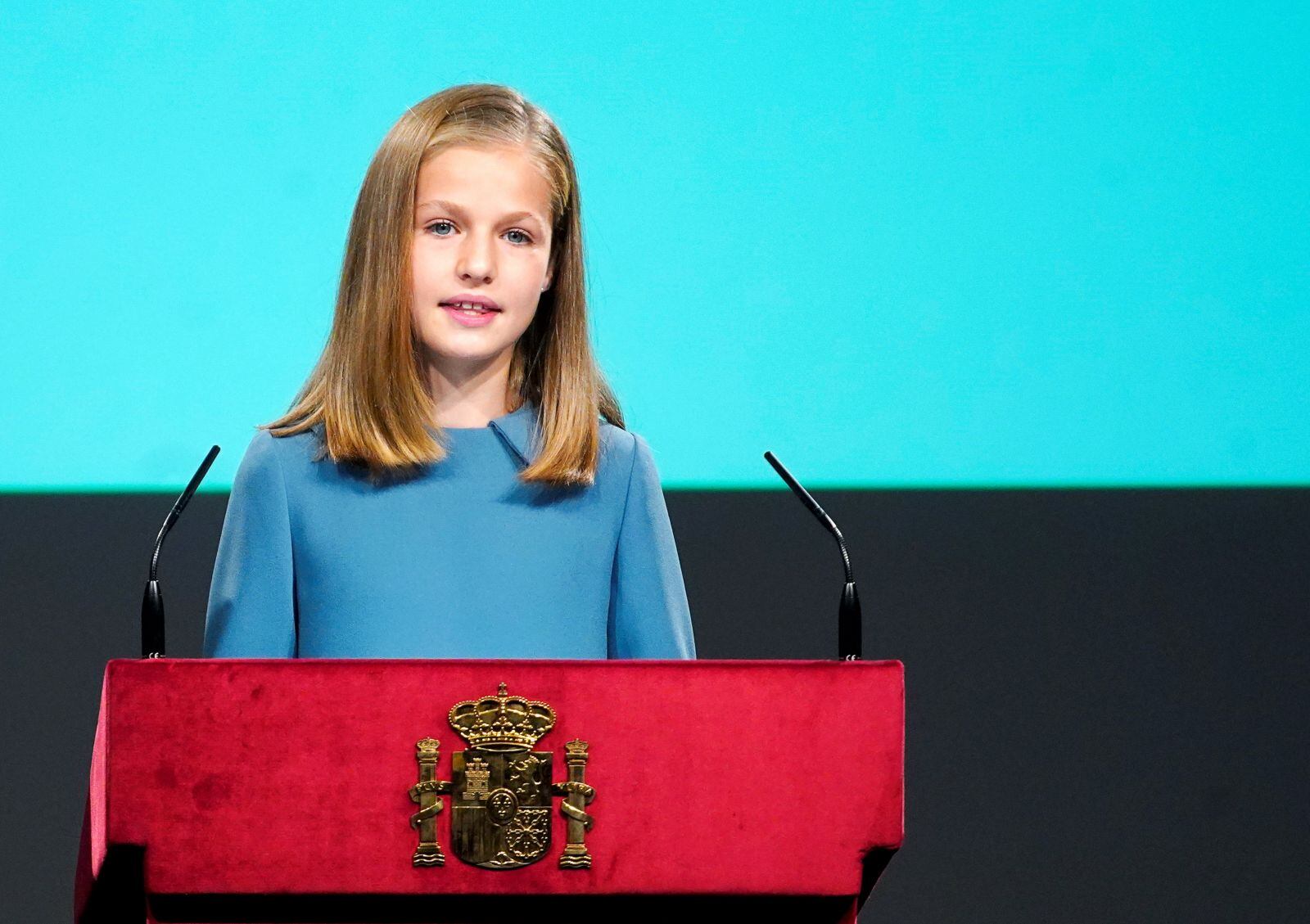 La princesa Leonor de España celebra su cumpleaños con su primer discurso oficial