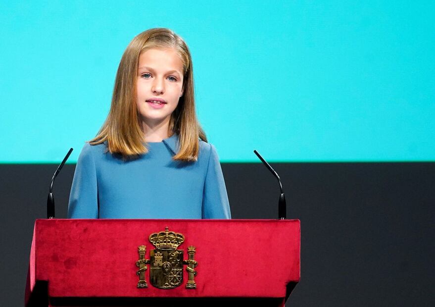 La princesa Leonor de España celebra su cumpleaños con su primer discurso oficial