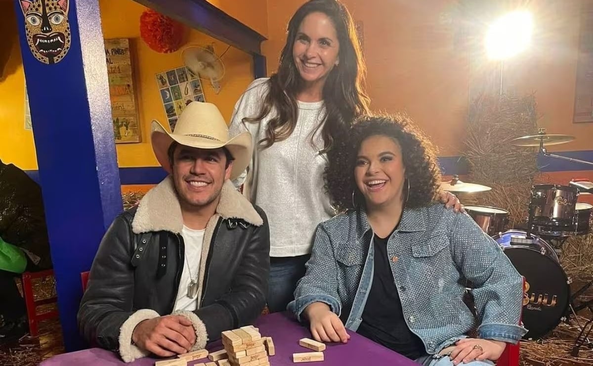 Lucero protagoniza divertido baile junto a Eduardo Capetillo Jr. y Lucerito