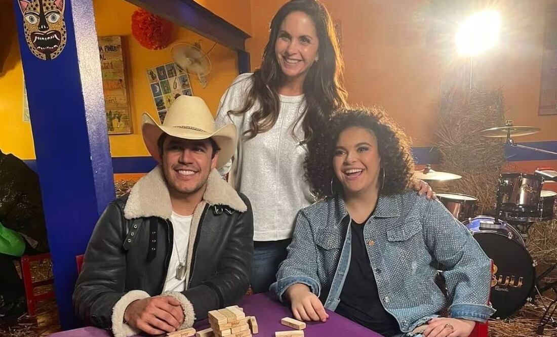Lucero protagoniza divertido baile junto a Eduardo Capetillo Jr. y Lucerito