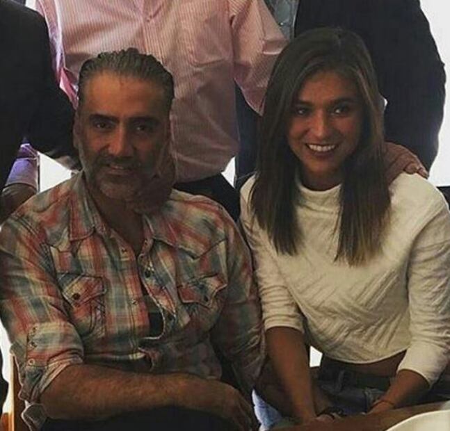 Karla Laveaga y Alejandro Fernández nuevamente juntos