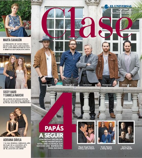 El álbum de fotos de Miguel Ángel Osorio Chong y sus hijos Miguel y Laura Osorio