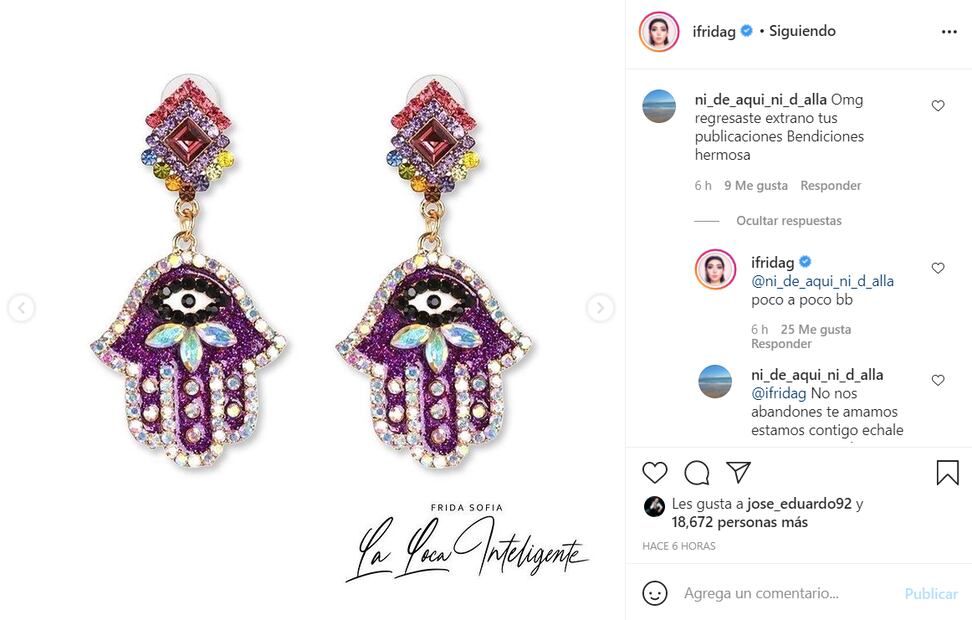 Frida Sofía Moctezuma Guzmán reaparece con nuevo look