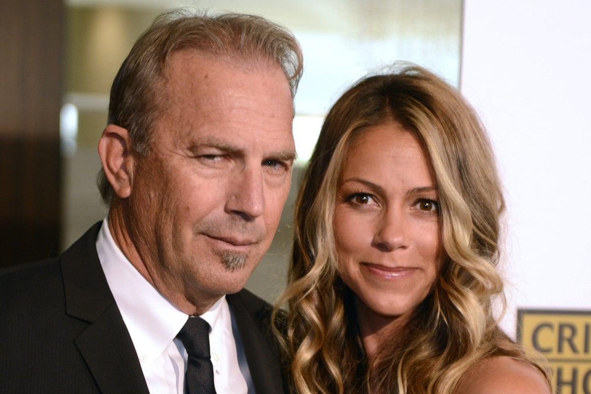 Kevin Costner y Christine Baumgartner. (Foto: EFE)