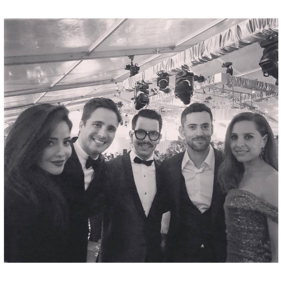 Video: Los mexicanos que estuvieron con Alfonso Cuarón y Yalitza Aparicio en el after party de los Golden Globes