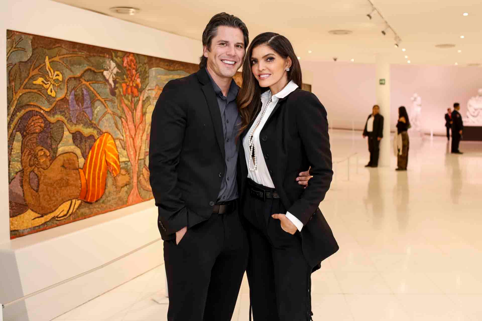 Ángel Muñoz y Ana Bárbara. (Foto: Esteban Torreblanca)