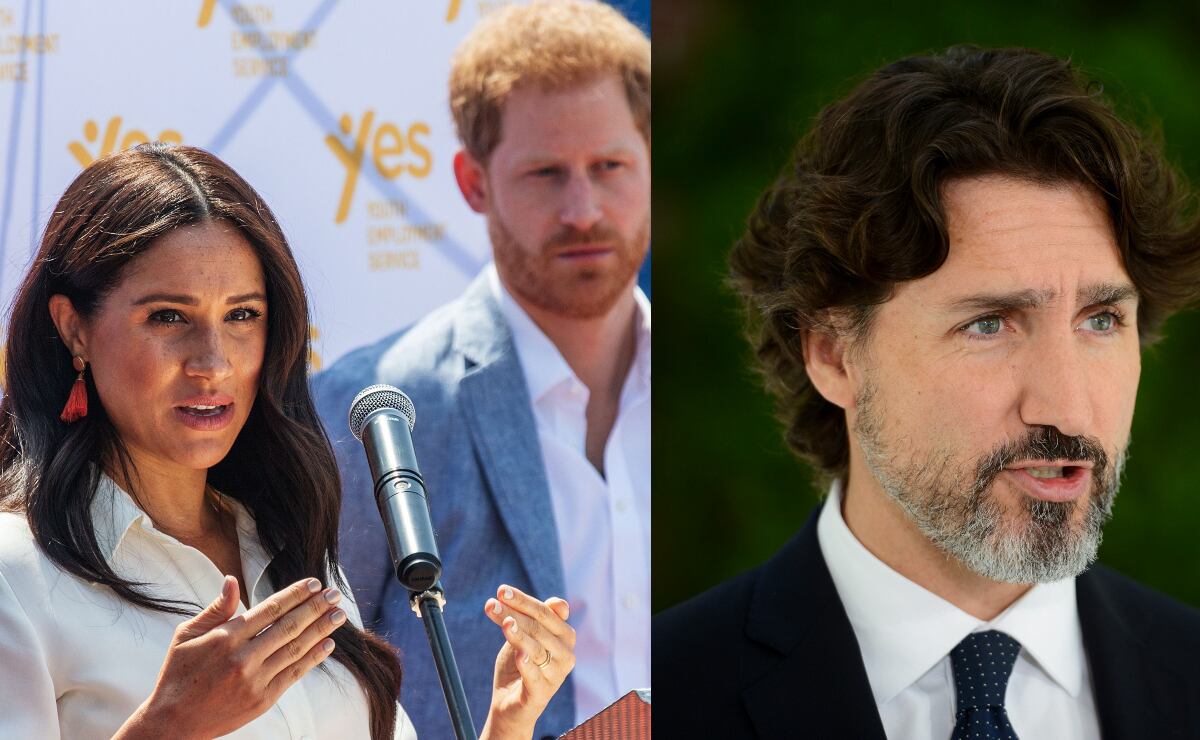 Meghan y Harry meten en aprietos a Justin Trudeau 
