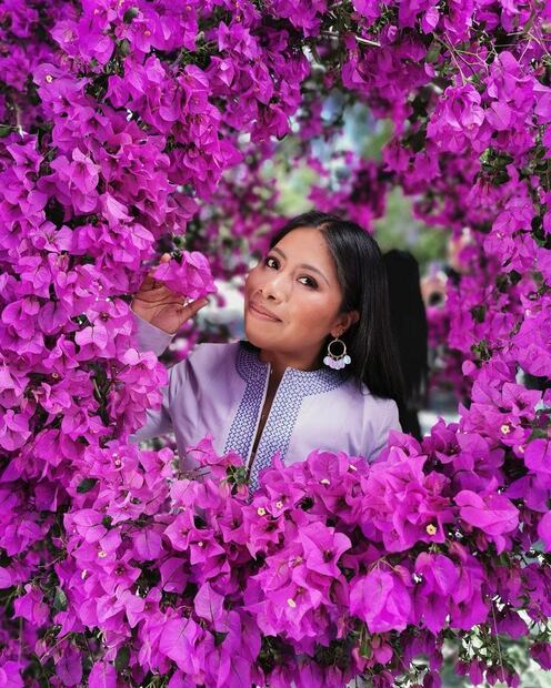Yalitza Aparicio de vuelta a sus raíces