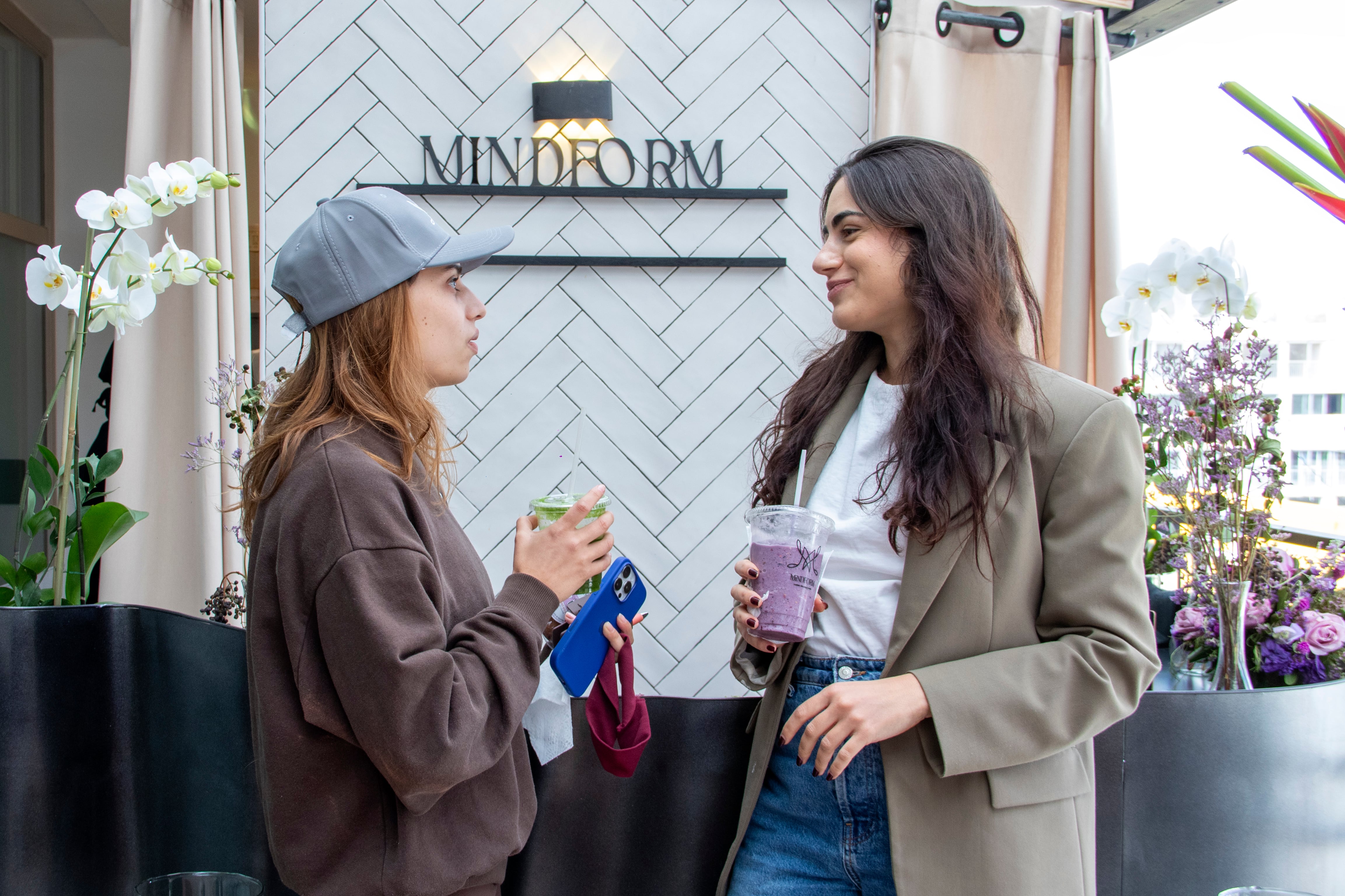 Alexa Nacif y Romina Marcos. (Foto: Angélica Chema)