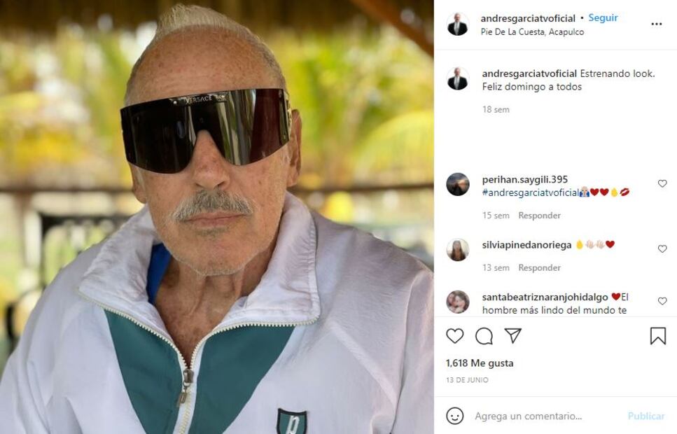 Andrés García y Anel Noreña revelan que tuvieron una relación