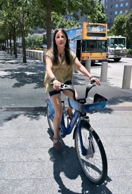 Martha Cristiana en su viaje de verano a Nueva York / Foto: Cortesía