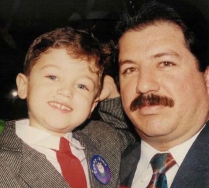 Samuel García celebra el Día del Padre / Foto: Instagram