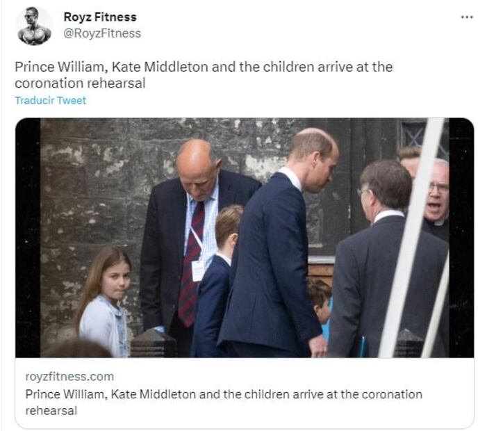 Inician ensayos para la coronación de Carlos III: William y sus hijos en primera fila
