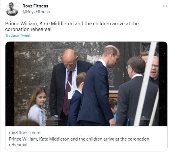 Inician ensayos para la coronación de Carlos III: William y sus hijos en primera fila