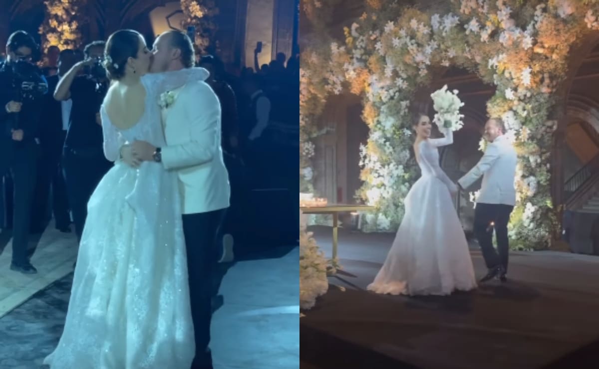 La boda de Santiago Taboada y Fernanda Chávez / Foto: Instagram