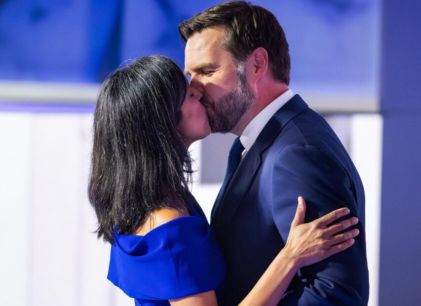 JD Vance y Usha Chilukuri / Foto: EFE