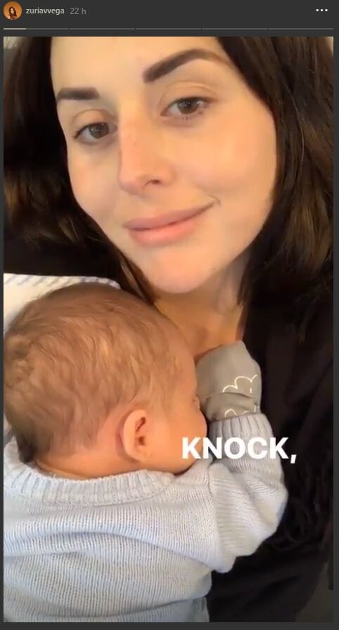 Zuria Vega, a un mes de haber dado a luz, luce figura de infarto 
