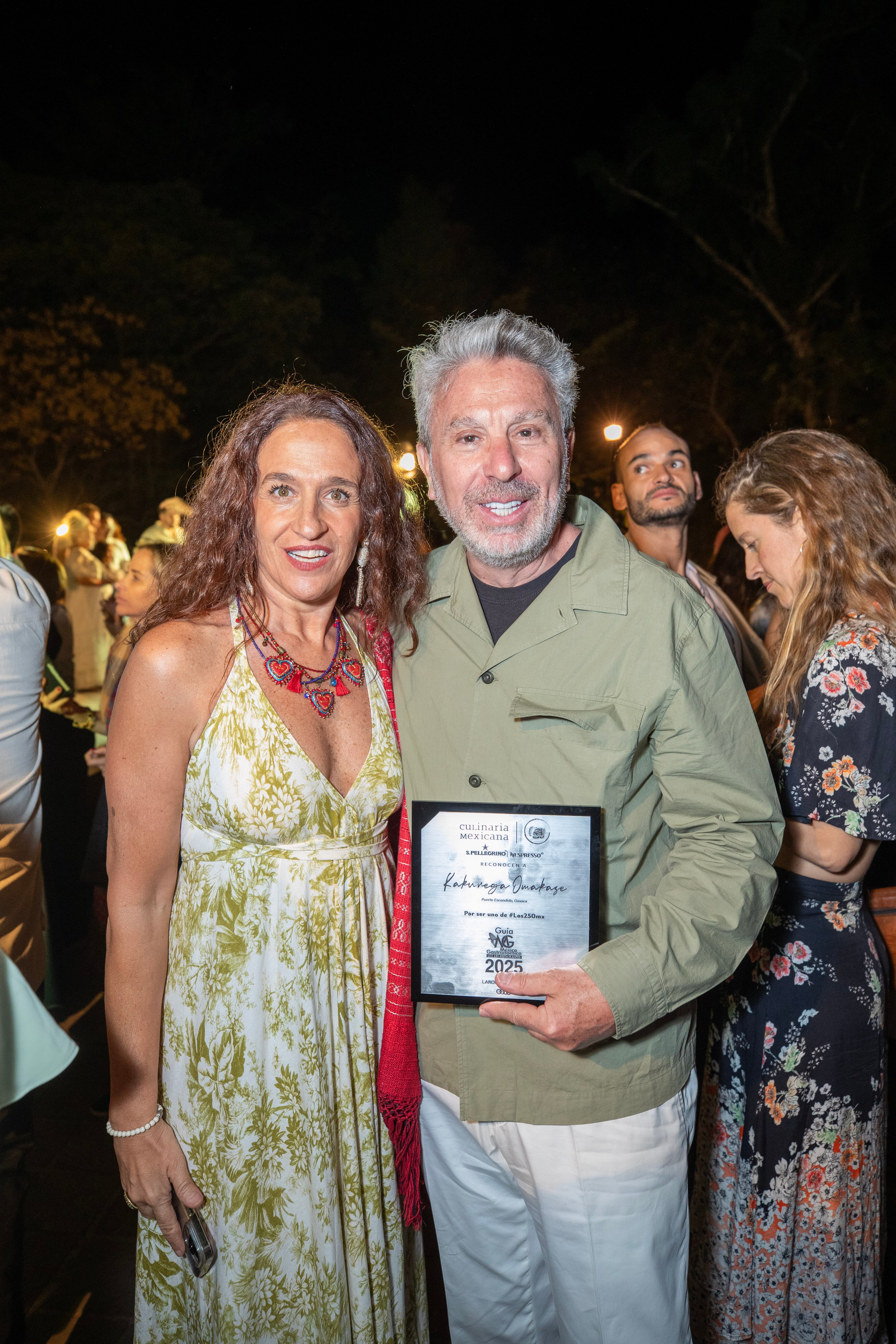 Mariana Braun y Rafael Micha. (Foto: Edgar Silva Fuentes)