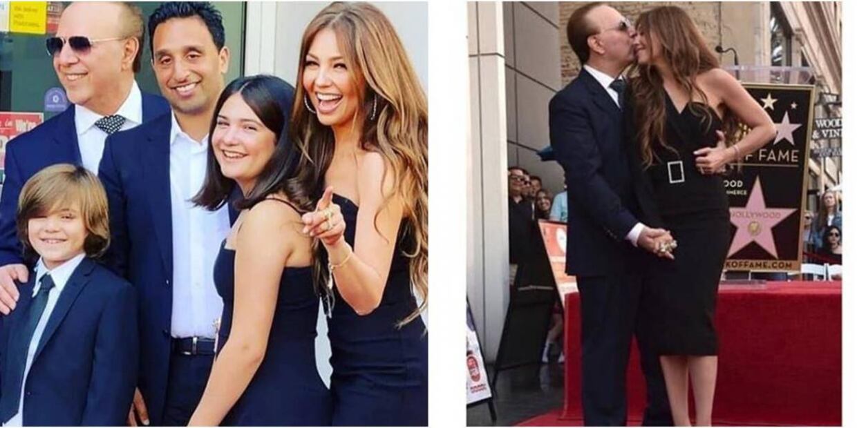 Thalía se siente cansada de los deberes escolares de sus hijos 
