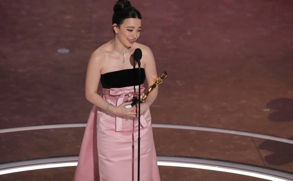 Mikey Madison recibió el Oscar a Mejor Actriz / Foto: AP