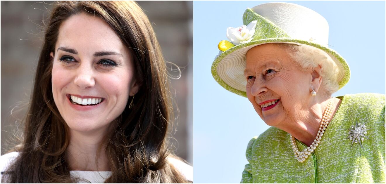 La reina Isabel da importante distinción a la duquesa de Cambridge en su aniversario de bodas