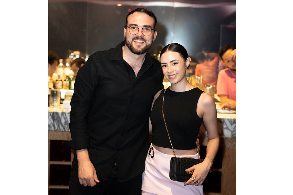 Andrés Boehm y Jimena Villa.(Foto: Héptor Arjona)
