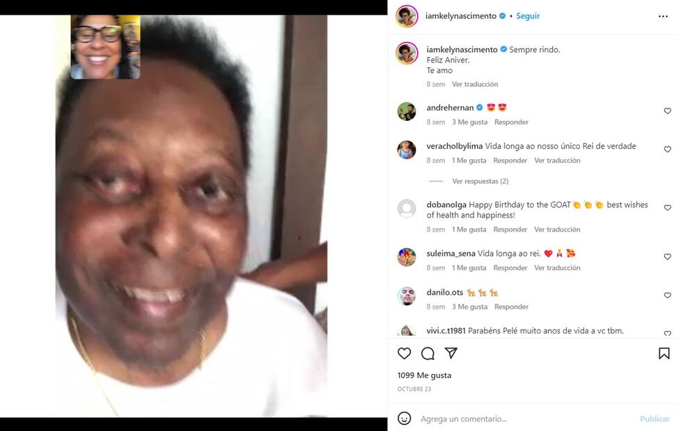 Pelé continúa grave, su familia agradece las oraciones; "nuestra Navidad ha sido suspendida"