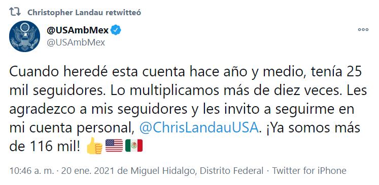Christopher Landau, el hombre empático que se enamoró de los tacos al pastor