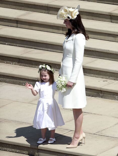 Así lució Kate Middleton en la boda de Harry y Meghan