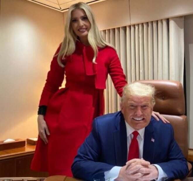 Ivanka Trump le envió todo su apoyo a Donald Trump / Foto: Instagram