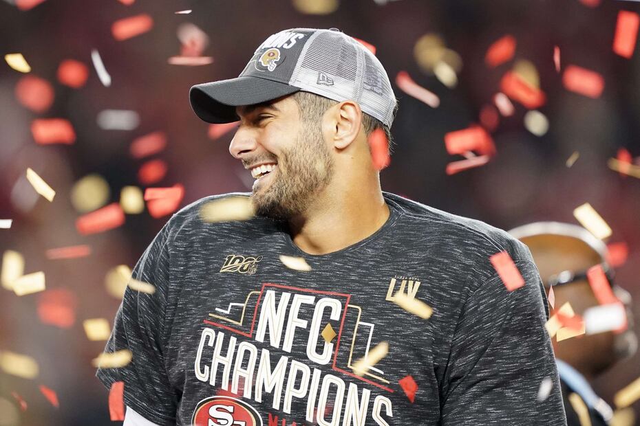 ¿Con quién sale el guapo Jimmy Garoppolo, quarterback de los San Francisco 49ers?