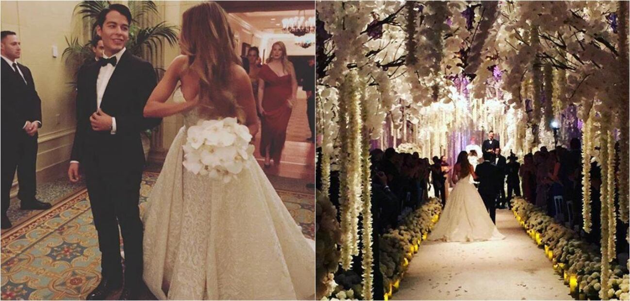 La espectacular boda de Sofía Vergara