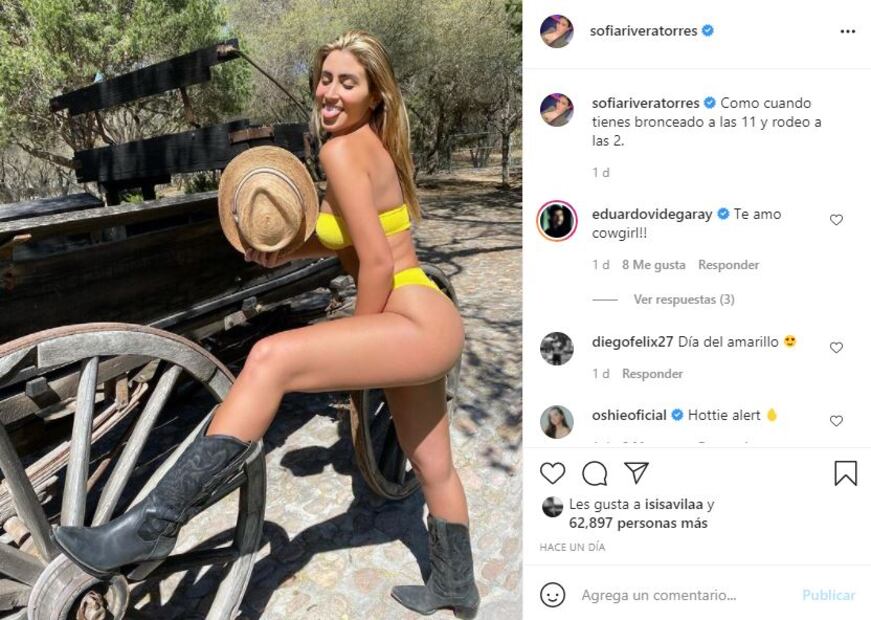 Sofía Rivera Torres abraza sus “imperfecciones” y presume orgullosa su celulitis