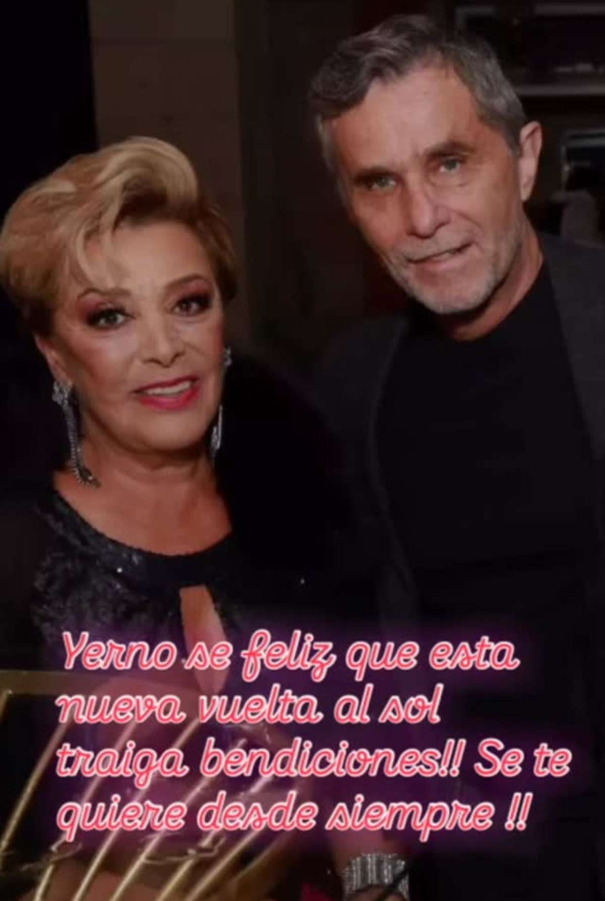 Sylvia Pasquel y Humberto Zurita / Foto: Especial @sylviapasqueloficial