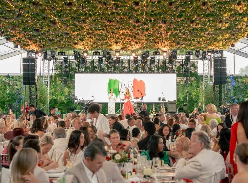 La cena de gala de la Fundación Andrea Bocelli / Foto: Instagram