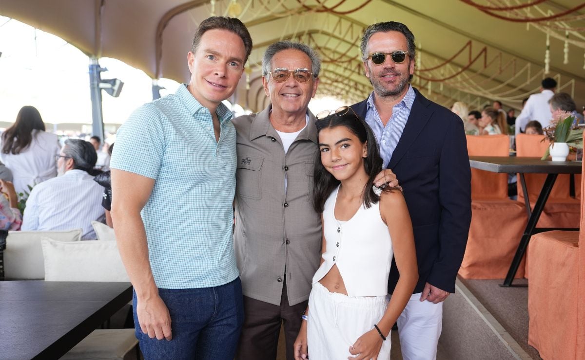 Manuel Velasco, Daniel Goñi, Valentina y Francisco Pasquel / Foto: Leonardo Gómez