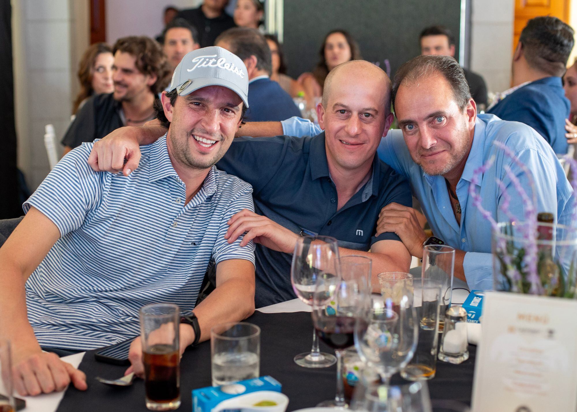 Diego Cano, Rodrigo Sánchez y Luis Manuel Peralta. (Foto: Edgar Silva Fuentes)